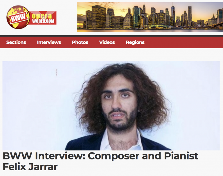 Felix Jarrar ’16 Talks to Broadway World