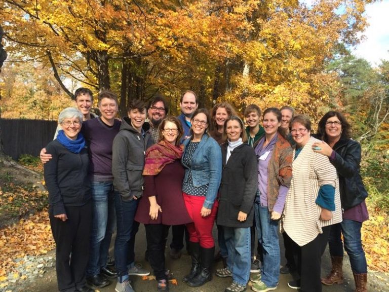 group of people posing