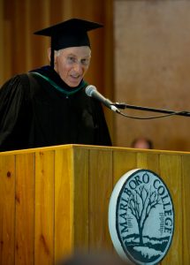 Harold Grinspoon at a lectern