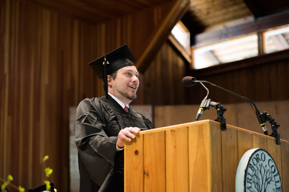 Michael Auerbach delivers remarks