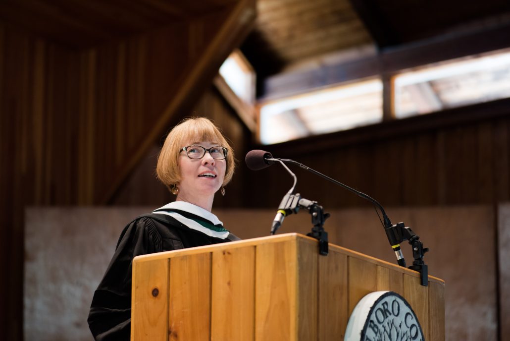 Sara Coffee delivers remarks