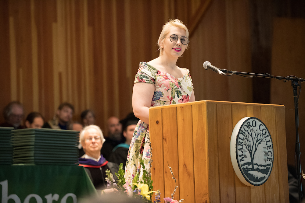 Laura Stakiwicz delivers remarks