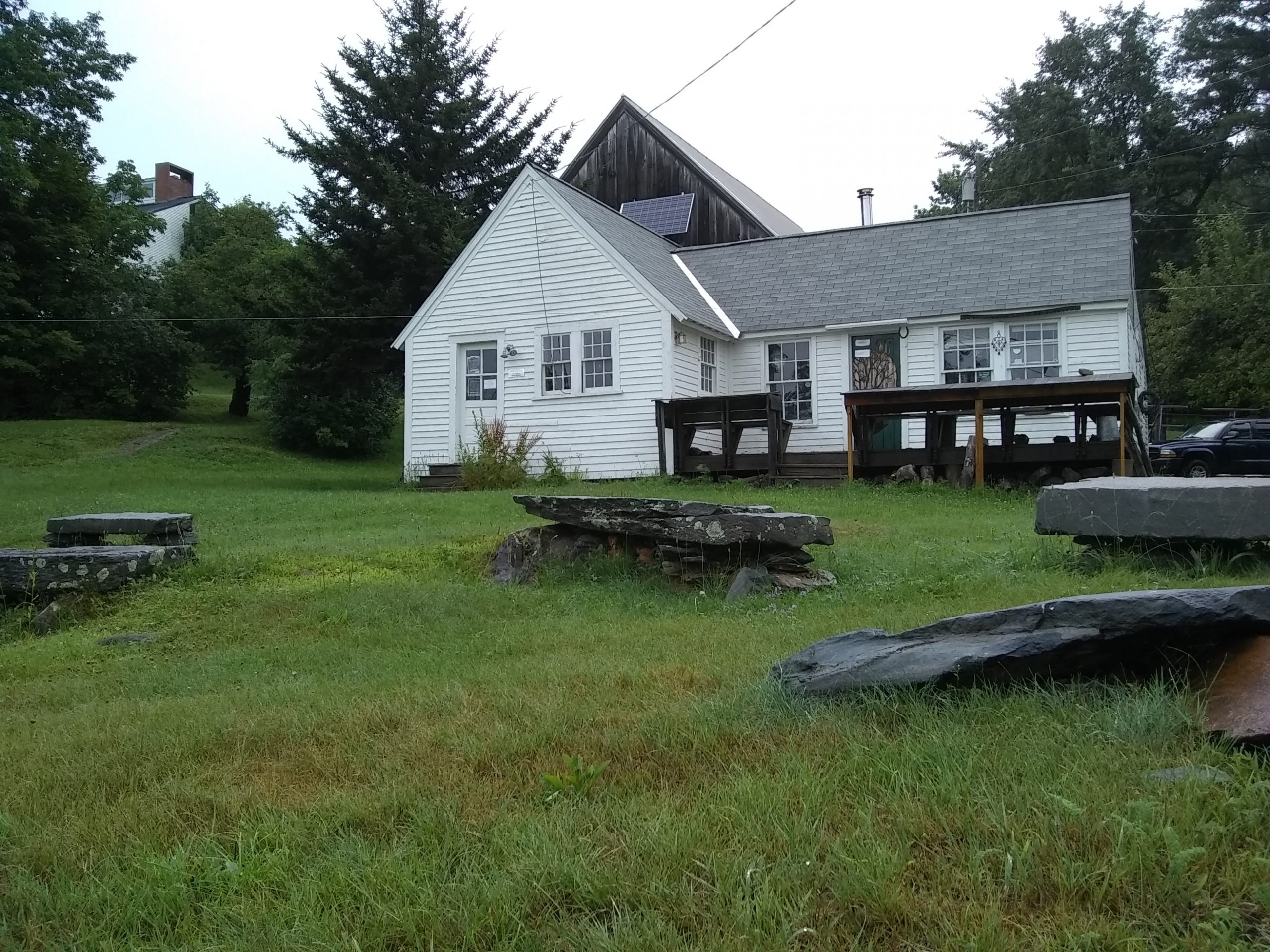 Exterior of the Outdoor Program Building