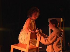 A scene from a play