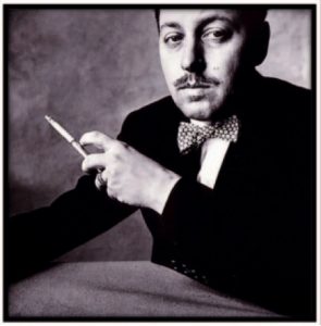 Image of Tennessee Williams smoking a cigarette
